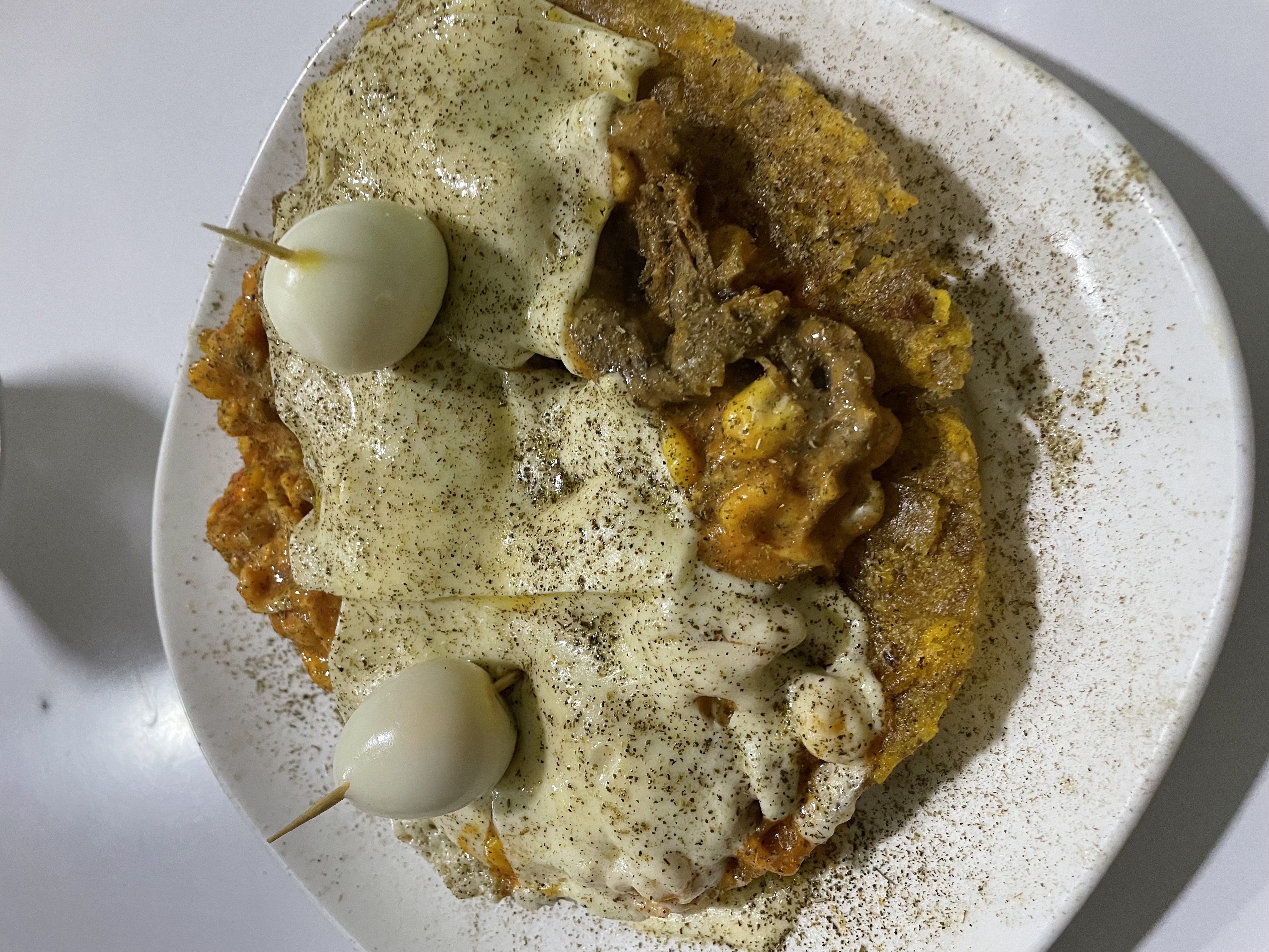 Patacón mixto 3/5